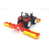 Steyr mit Pöttinger Mähwerkscombination