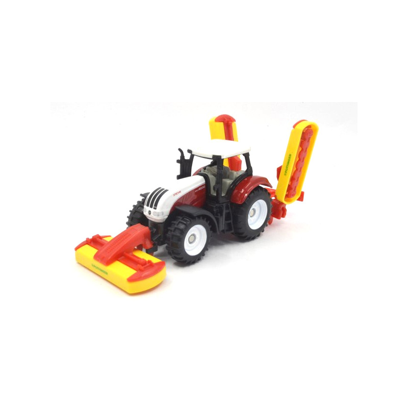 Steyr with Pöttinger mower combination