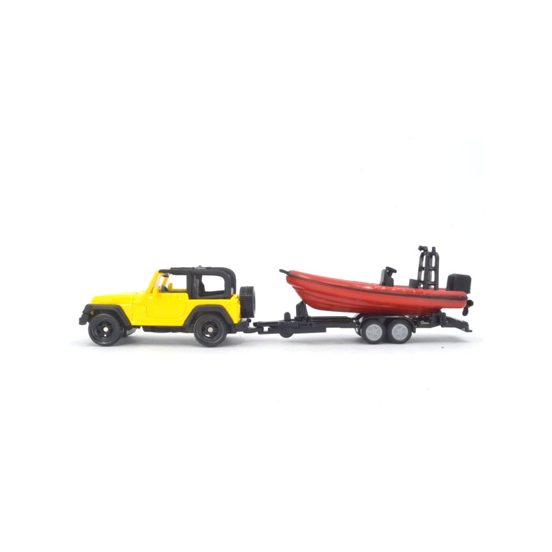 ⭐️希少！！/Tucher＆Walther  社製SWING BOAT（T164） Jeep with boat trailer, new rims