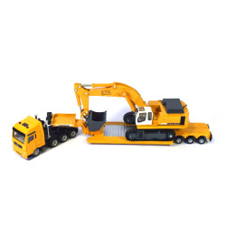 MAN TGA with low loader and...