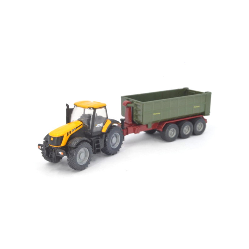JCB 8250 Fastrac mit Fortuna-Containeranhänger