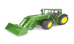 John Deere 6820 with front loader