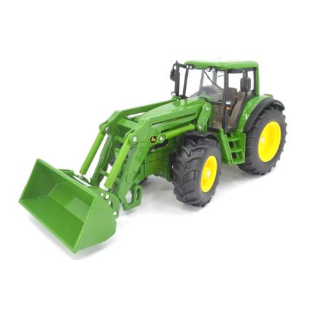 John Deere 6820 with front loader
