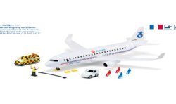Airbus A320 Siku Airlines avion cargo avec accessoires