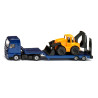 MAN TGX vrachtwagen met graaflaadmachine