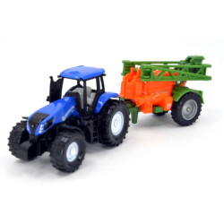 New Holland avec épandeur
