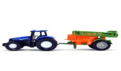 New Holland tractor with Amazone sprayer