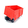 Two-axle tipper trailer