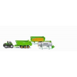 Tracteur Deutz Fahr Agrotron X720 avec ensemble remorque Joskin