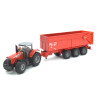 Massey Ferguson with Krampe tipper