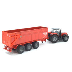 Massey Ferguson with Krampe tipper