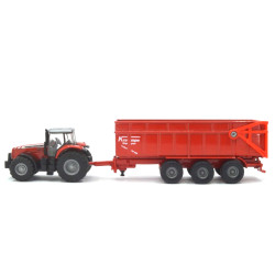 Massey Ferguson with Krampe tipper
