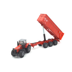 Massey Ferguson with Krampe tipper