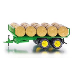 Ronde balen aanhanger