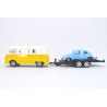 Volkswagen T1 avec remorque et VW Beetle