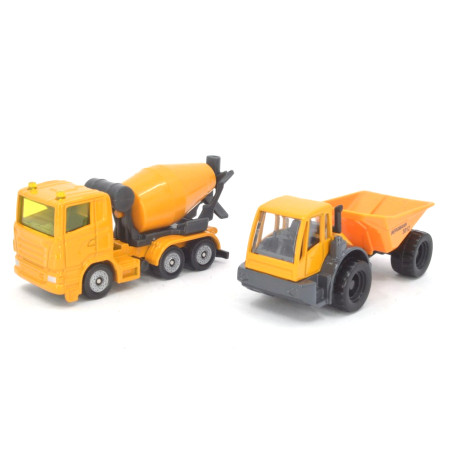 Baufahrzeuge-Set