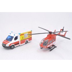 Miesen Ambulance and Eurocopter EC145 trauma helicopter