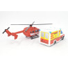 Ambulance Miesen et hélicoptère de traumatologie Eurocopter EC145