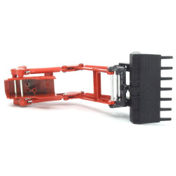 Chargeur frontal avec capot pour tracteur Massey Ferguson 5455