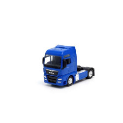 MAN TGX XXL vrachtwagen, blauw