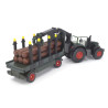 Fendt Tractor mit Holzanhänger