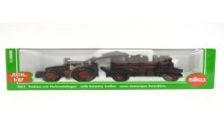 Fendt Tractor mit Holzanhänger