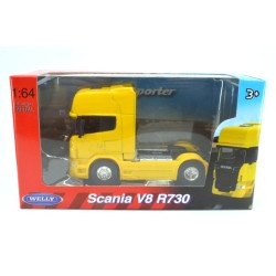 Scania V8 R730 LKW, gelb