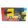 Camion Scania V8 R730, jaune