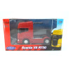 Scania V8 R730 vrachtwagen, rood