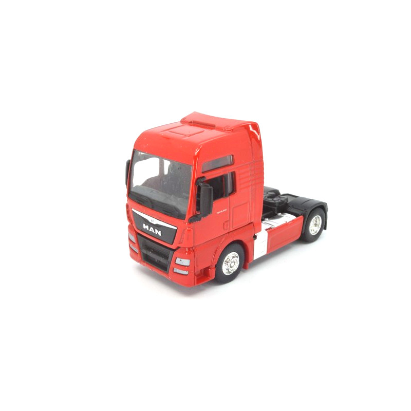 MAN TGX XXL vrachtwagen, rood