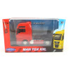 Camion MAN TGX XXL, rouge