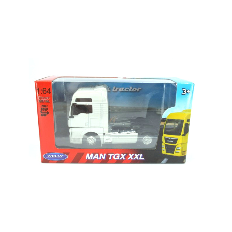 MAN TGX XXL vrachtwagen, wit