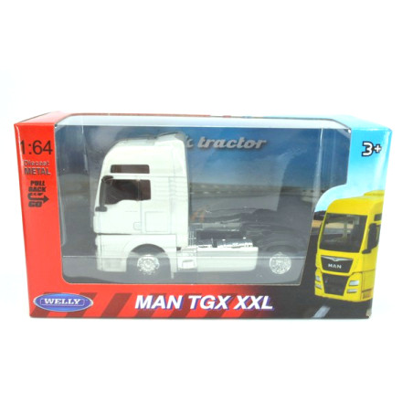 MAN TGX XXL truck, white
