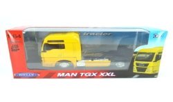 MAN TGX XXL vrachtwagen, geel