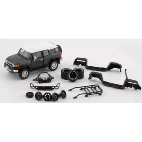 2015 Toyota FJ Cruiser schwarz mit weißem Dach