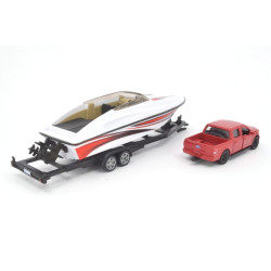 Ford F150 avec bateau à moteur