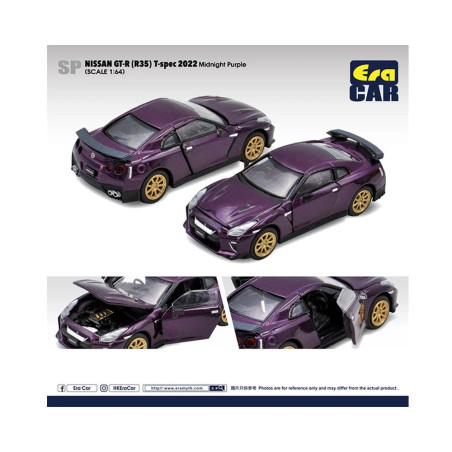 Nissan GT-R (R35) T-spec, midnight purple