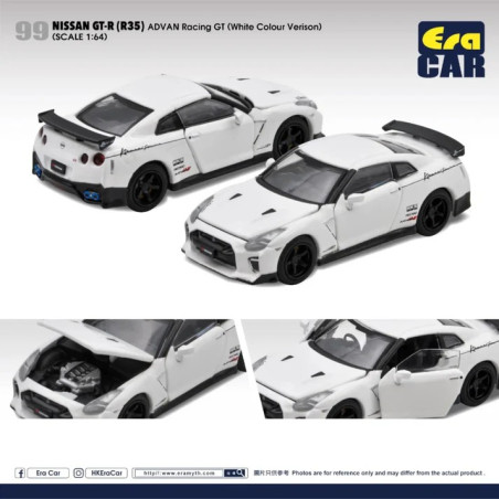 Nissan GT-R Advan Racing GT, white