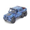 Mercedes-Benz G63 AMG 6x6 flame camouflage, marine blue