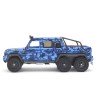 Mercedes-Benz G63 AMG 6x6 flame camouflage, marine blue