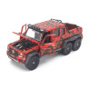 Mercedes Benz G63 AMG 6x6 Flame Camouflage, rouge