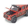 Mercedes Benz G63 AMG 6x6 Flame Camouflage, rouge