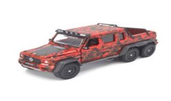 Mercedes Benz G63 AMG 6x6 Flame Camouflage, rood