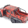 Mercedes Benz G63 AMG 6x6 Flame Camouflage, rouge