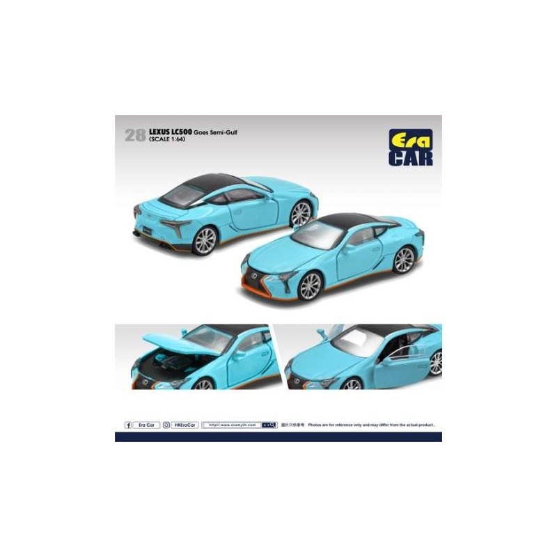 Lexus LC500 Goes Semi-Gulf