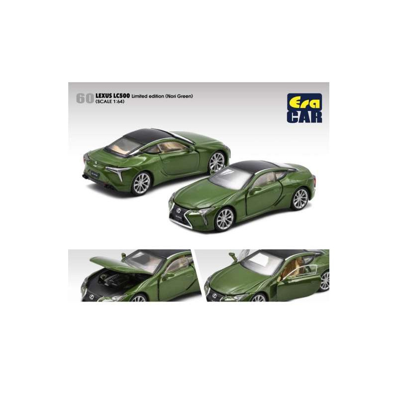 Lexus LC500 limited edition, Nori Green / black roof