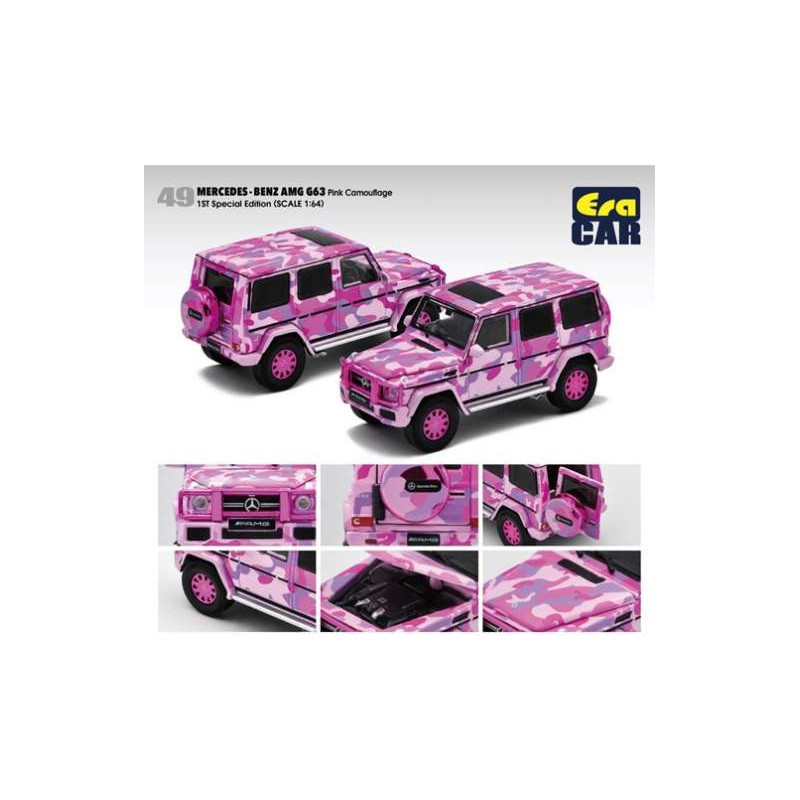 Mercedes Benz G63 1st Special Edition, pink camouflage