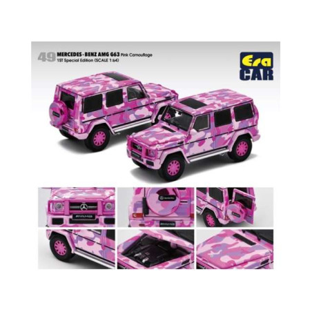 Mercedes Benz G63 1st Special Edition, pink camouflage