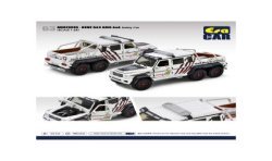 2014 Mercedes Benz G63 AMG 6x6 Safety Car "Team Masters of Speed" Gumball 3000, white/black