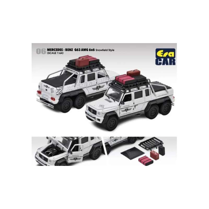 2022 Mercedes Benz G63 AMG 6x6 "Snowfield Style", white